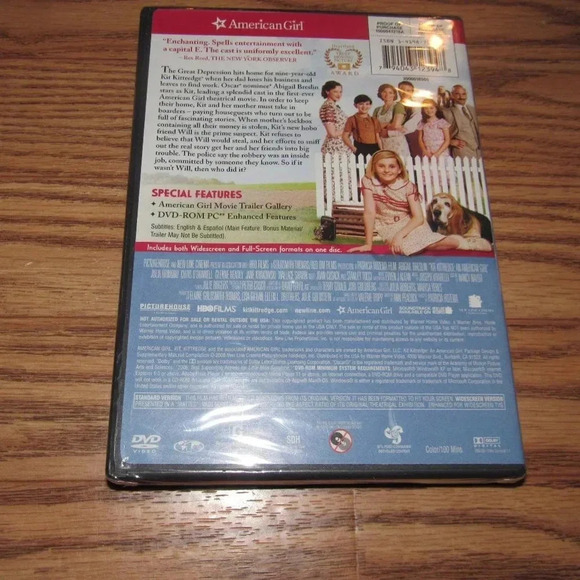 AMERICAN GIRL (DVD) Abrigail Breslin KIT KITTREDGE ~ SEALED! - Picture 2 of 3